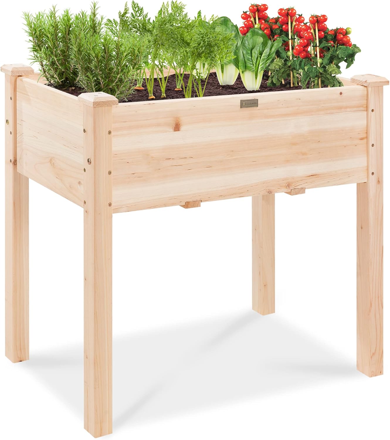 Raised Bed Planter Box - 34x18x30 inch verhoogd tuinbed, verhoogde plantenbak