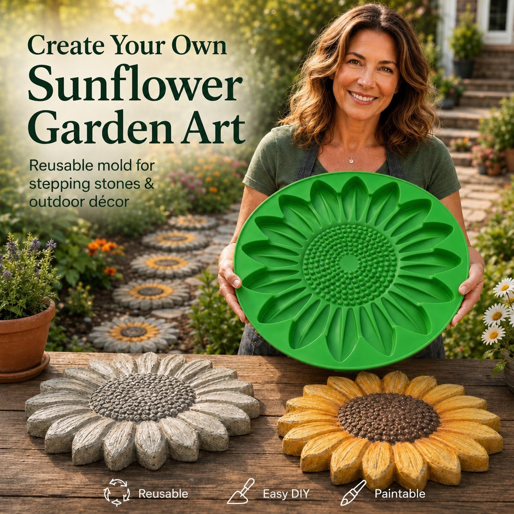 Gardening Tools Wholesale - Zonnebloem Terras Steenmal Set, Beton Gereedschap