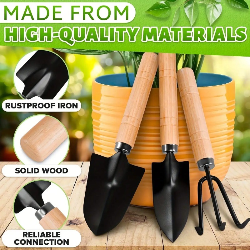 Gardening Tools Wholesale - 3PC/1Set Mini Tuingereedschap Set Draagbare Kleine
