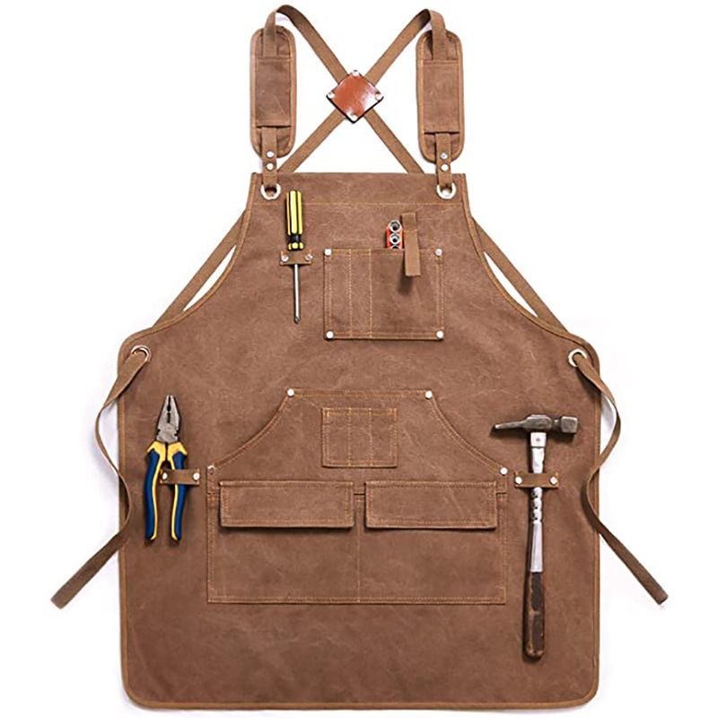 Schort van verdikt canvas met  - Gardening Tools Logo recensie en prijs