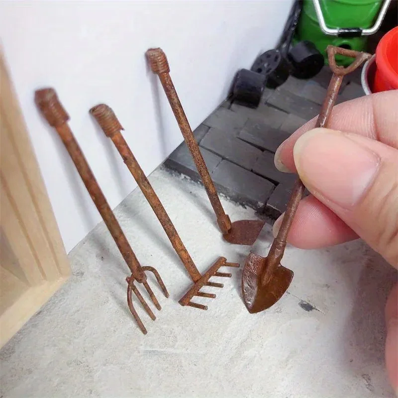 4 Stks/pak Miniatuur Tuingeree - Gardening Tools Wholesale recensie en prijs