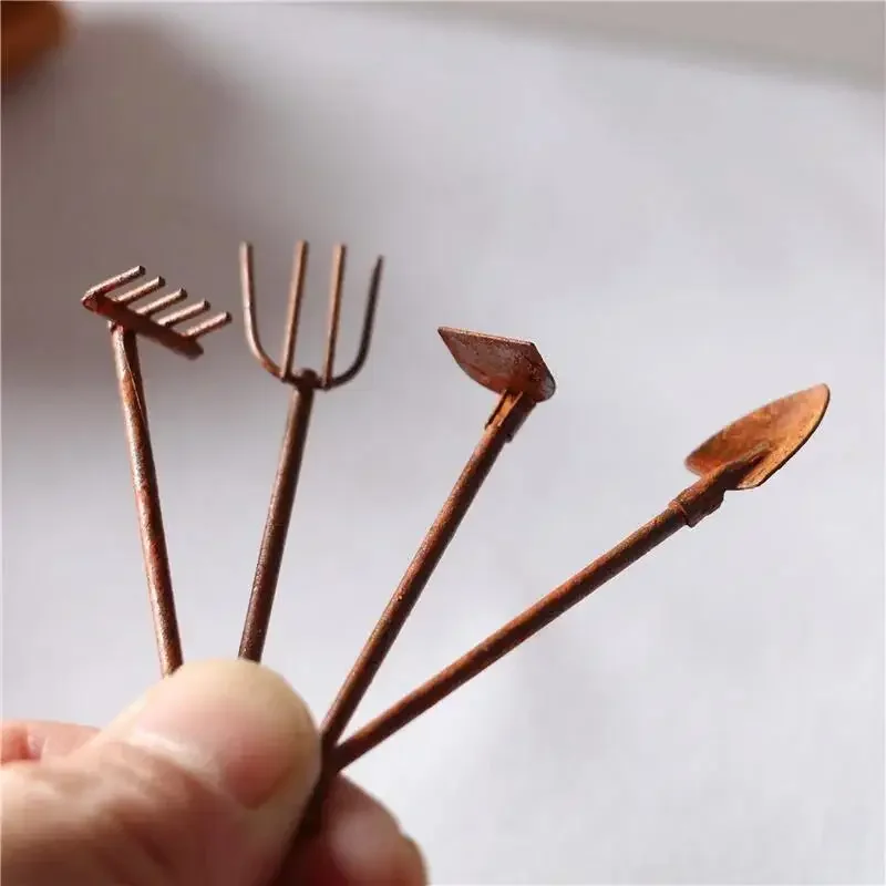 4 Stks/pak Miniatuur Tuingeree - Gardening Tools Wholesale recensie en prijs