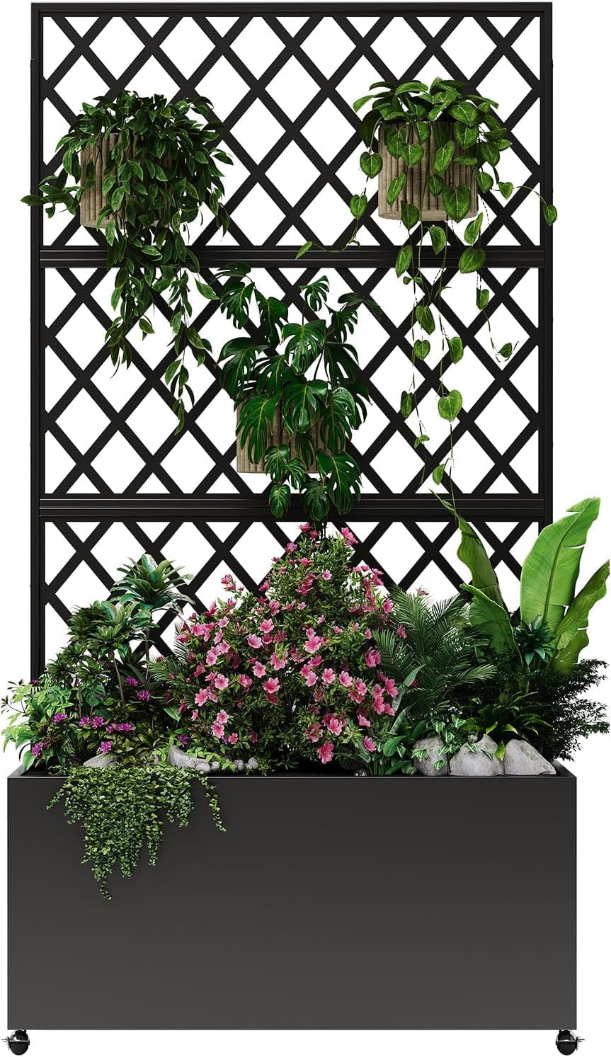 Verhoogd plantenbak van gegalv - Raised Bed Planter Box recensie en prijs