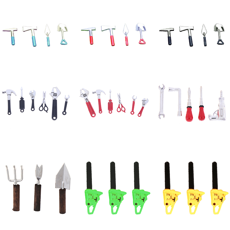 3/4/5/6Pcs Dollhouse Miniatuur - Gardening Tools Repair recensie en prijs