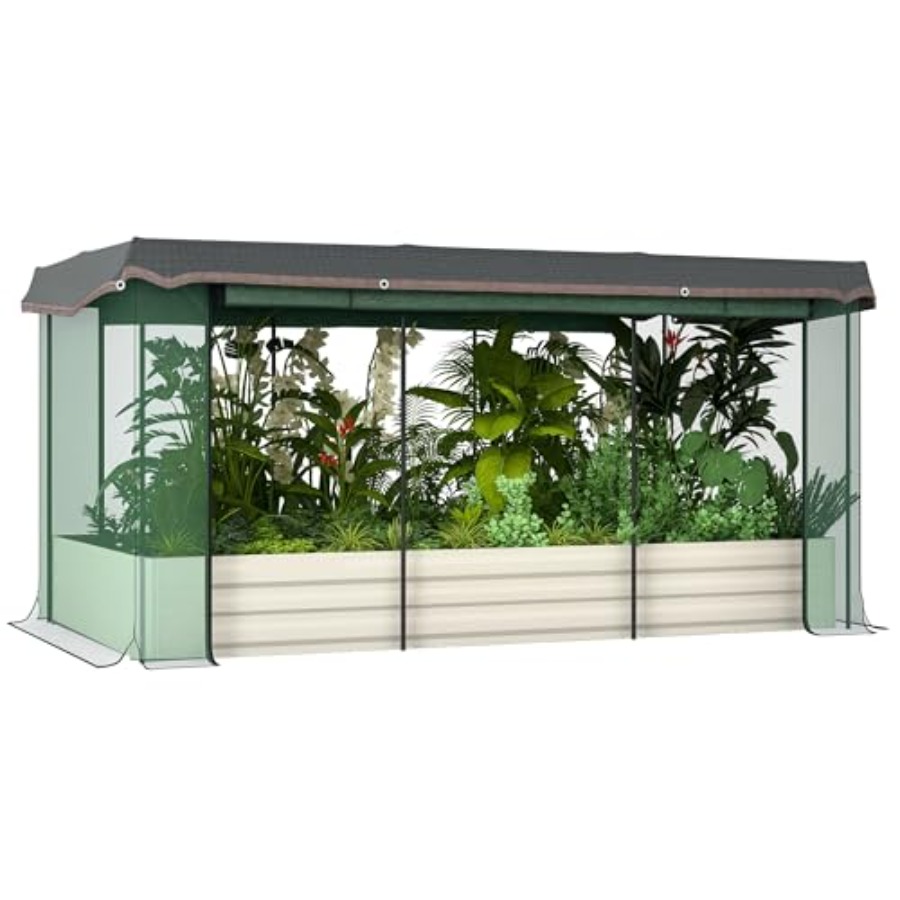 7,3 x 3,4 x 1 ft gegalvaniseer - Raised Bed Planter Box recensie en prijs