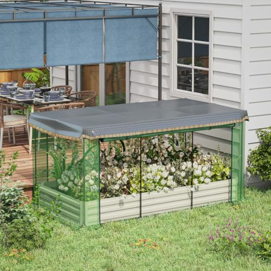 7,3 x 3,4 x 1 ft gegalvaniseer - Raised Bed Planter Box recensie en prijs